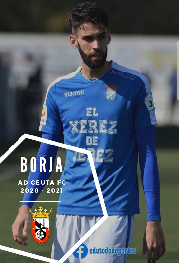 Borja nuevo jugador de la AD Ceuta FC
