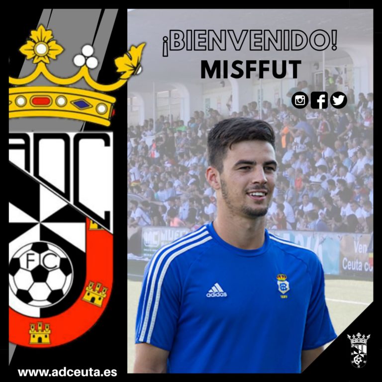 ‘Misffut’, nuevo jugador de la AD Ceuta FC.