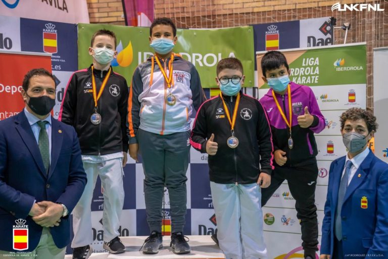 El Club Sepai de kárate de Ceuta consigue cuatro medallas en la Liga Nacional