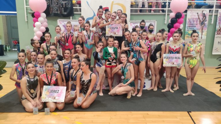 Ceuta consigue 17 medallas y se proclama Campeona en el XVII Torneo de Gimnasia Rítmica