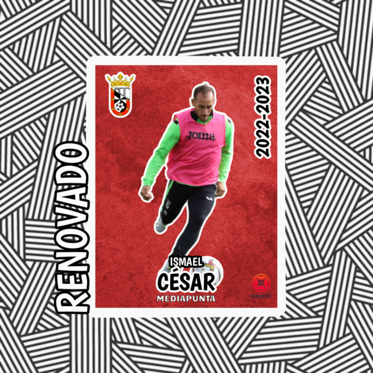 Ismael César, renueva 1 año más en la AD Ceuta FC