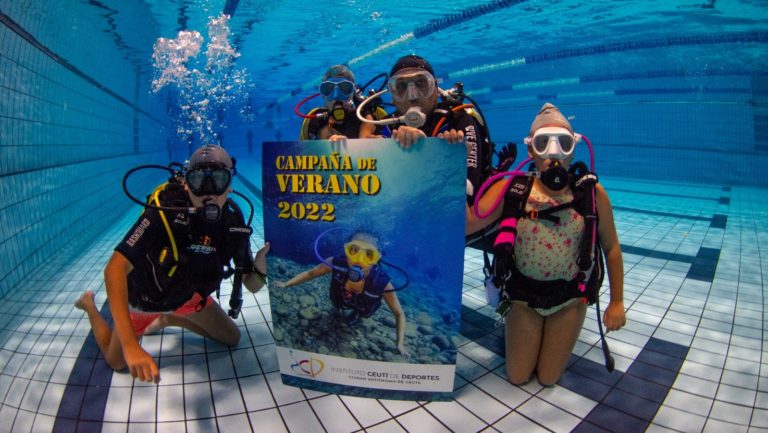 Éxito en la actividad de buceo de la Campaña de Verano del ICD en su primer año