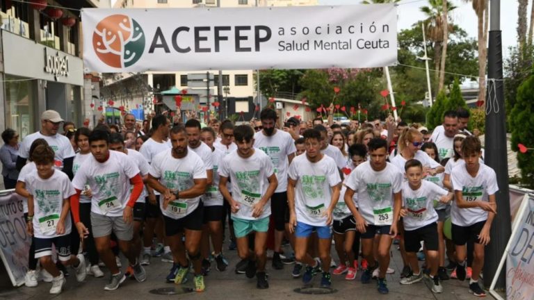 Éxito de participación en el regreso de la Carrera Solidaria ‘4.300 pasos por la salud mental’