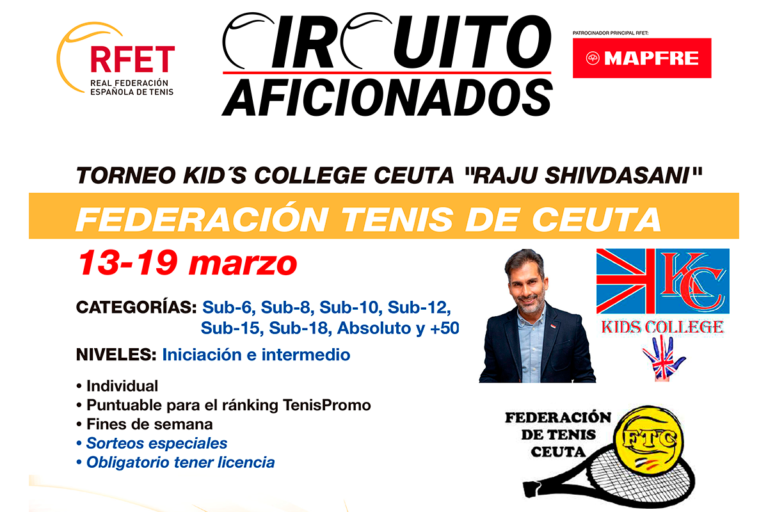 La Federación de Ceuta organiza un torneo en memoria de Raju Shivdasani