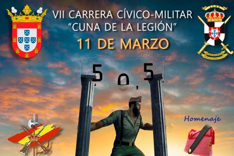 Ya disponible la recogida de los dorsales para la VII Cuna de la Legión