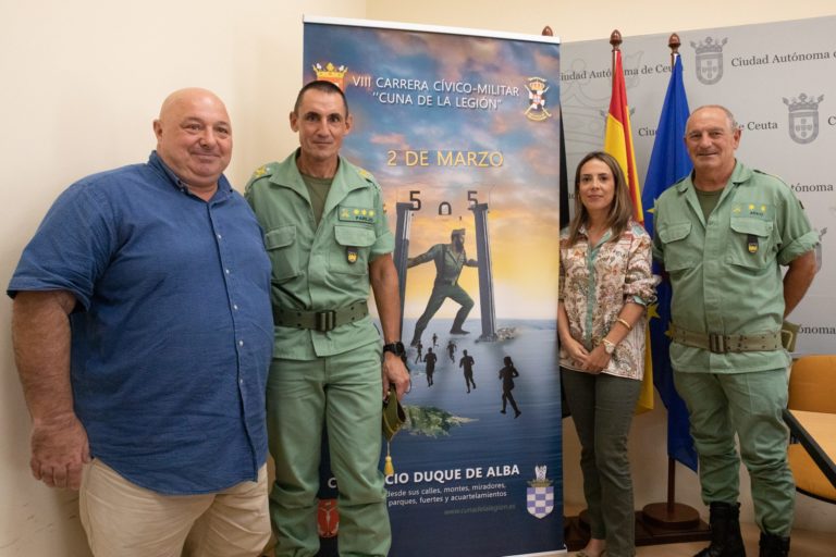 Ceuta presenta la Cuna de la Legión 2024