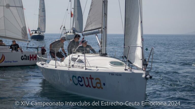 El viento, protagonista de la tercera Prueba del Campeonato Interclubs del Estrecho Ceuta Emociona en Estepona