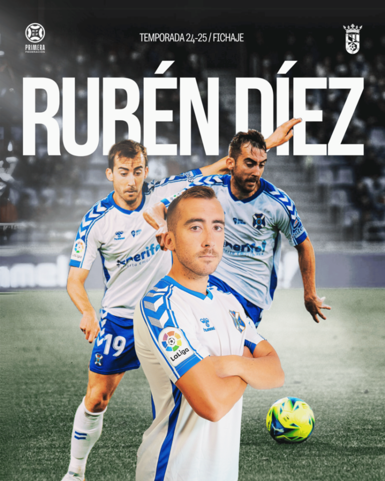 ¡BIENVENIDO, RUBÉN DÍEZ!