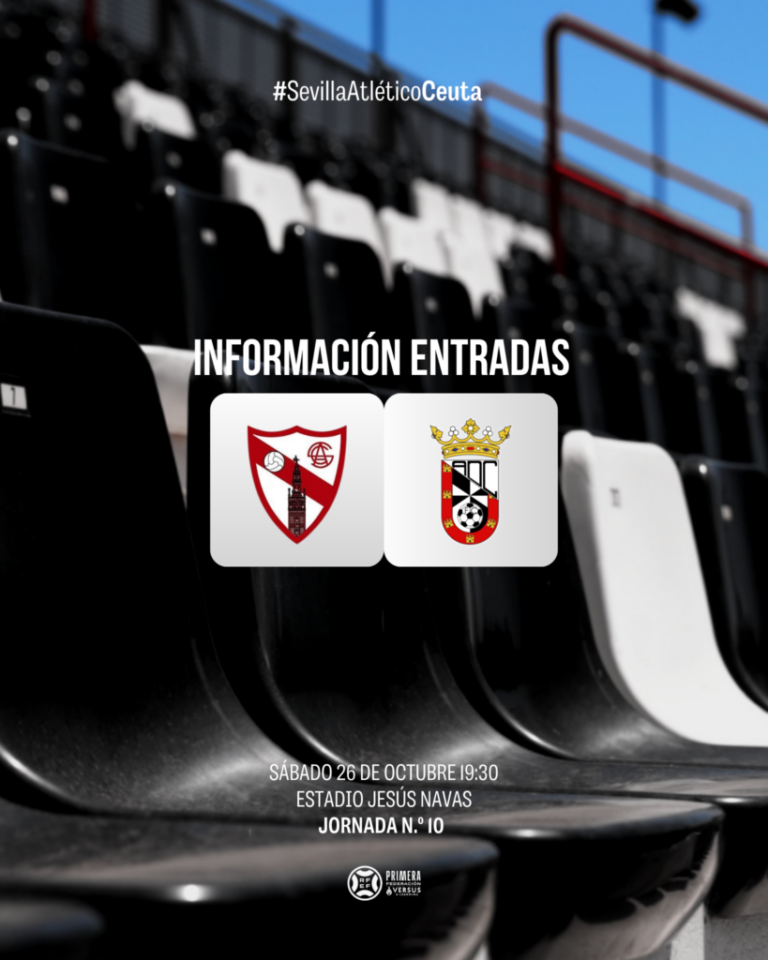 ENTRADAS J10 – Sevilla Atlético vs AD Ceuta FC