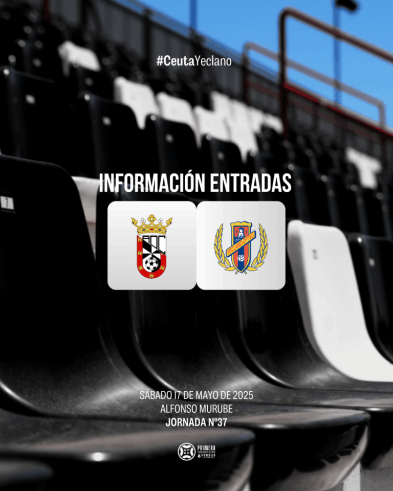 ENTRADAS J37 #CeutaYeclano