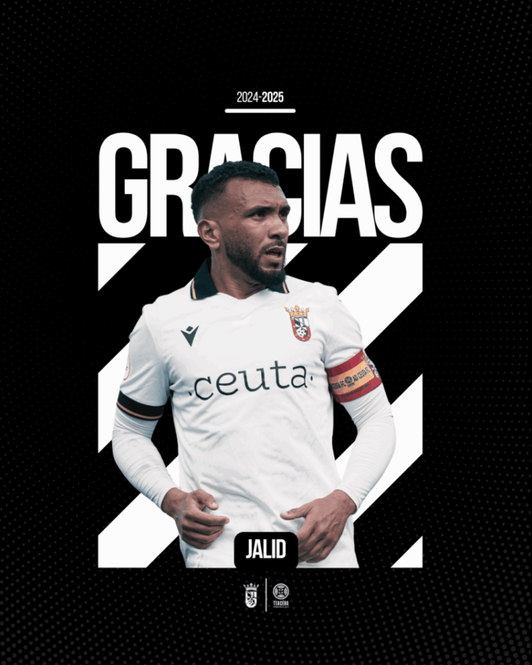 Jalid Kerkich no continuará en la AD Ceuta FC ‘B’