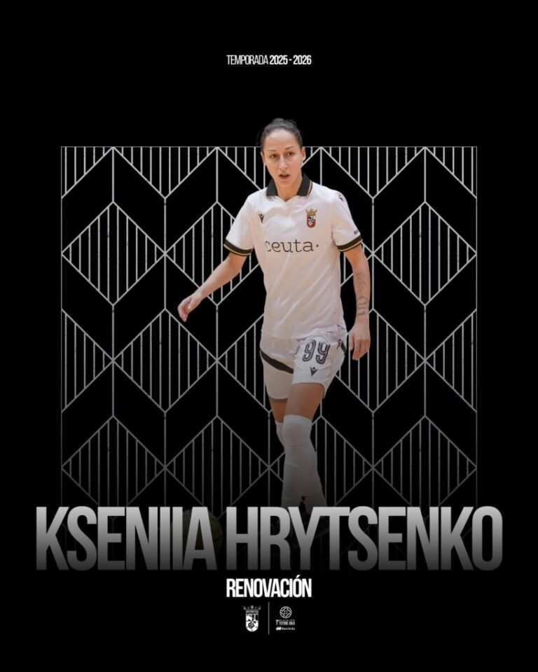 Ksenia seguirá una temporada más en la AD Ceuta FC Femenino