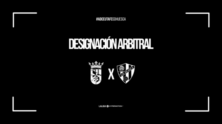 Sánchez López, designado para el AD Ceuta FC – SD Huesca