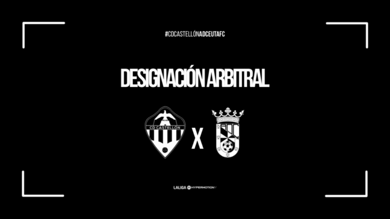 Álvaro Moreno, designado para el CD Castellón – AD Ceuta FC
