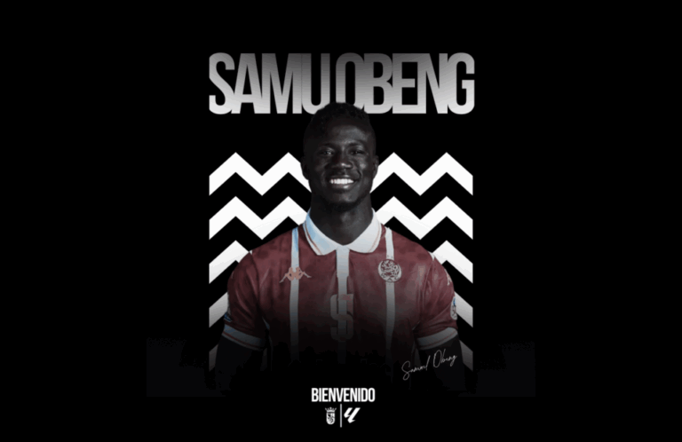 Samuel Obeng, nuevo fichaje de la AD Ceuta FC