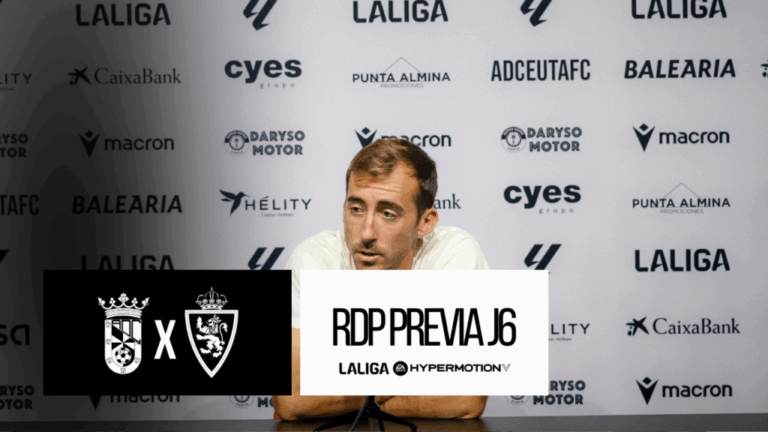 Rubén Díez: “Para mí es un partido especial, el Zaragoza es el equipo de mi tierra”