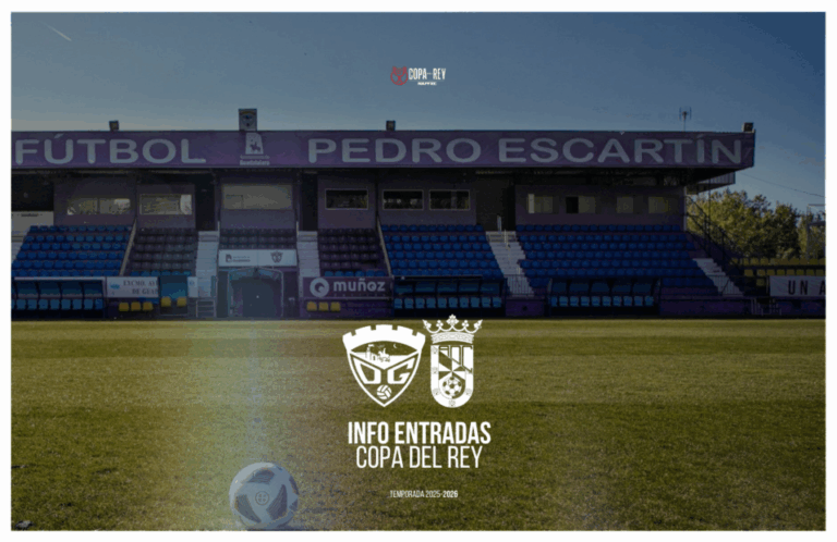 Entradas 2ª eliminatoria Copa de S.M. el Rey CD Guadalajara-AD Ceuta FC