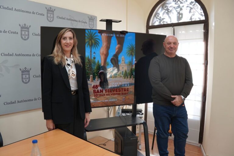 El ICD presenta la 48ª San Silvestre, una cita que une deporte y espíritu navideño en las calles de Ceuta