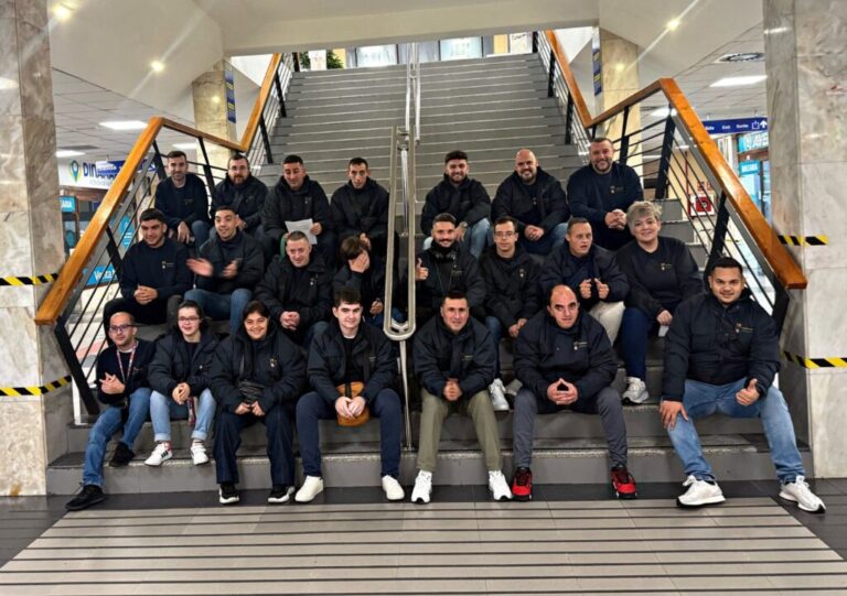 La AD Ceuta FC  parte hacia Tarragona para debutar en LaLiga Genuine Moeve 2025/26