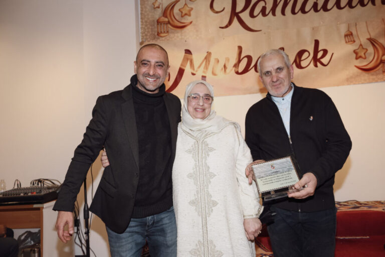 La Asociación Al Idrisi de Ceuta homenajea a la AD Ceuta FC dedicándole la ruptura del ayuno